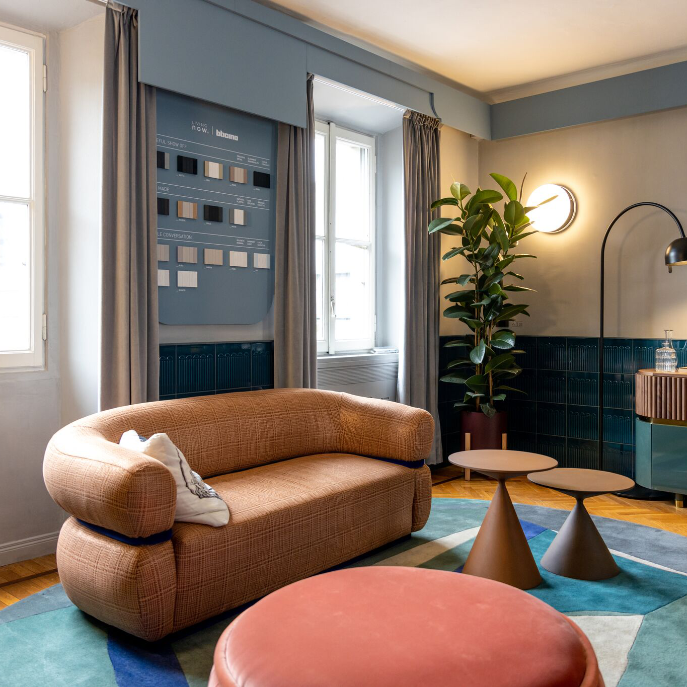 Malibu Sofa | Mid-Century Modern Straight Sofa | Marie Burgos